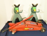 Pair of MVP Pro-Lift 3 ton jack stands (like new)