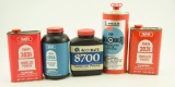 Qty of miscellaneous Black Powder (mostly 1/3