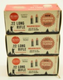 (3) Boxes of sears .22 long rifle ammo