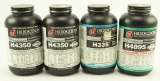 (4) Canisters of Hodgdon black powder