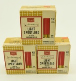 (3) Boxes of Sears Light Sport Loads 12 gauge