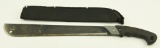 25” Machete with synthetic handle and sheath