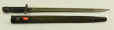 British Bayonet with scabbard dated 1907 21 ¼