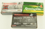 (1) box of 45-70 Govt, (2) boxes of .270 Win