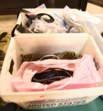 Entire Tote full of bungie cords, stakes, large
