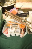 Hunting Gear Lot: Ground stakes, Glow sticks,