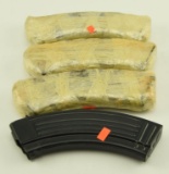 (4) AK 7.62 x 39mm 30 round mags
