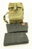 (2) vintage military .308 20 round magazines