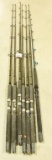 (6) Penn Slammer 6ft 6” trolling rods and (1)