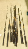 Very nice fishing rod lot: Shakespeare 12ft two