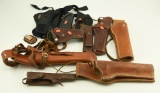 Boxlot of pistol holsters (approx. 11 total)