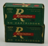 (1) box of Remington 30 Mauser (50rds) and (1)