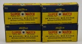 (4) boxes of Western Super Match .38 Special