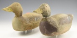 Pair of Animal Trap Decoy Co. factory carved