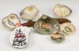 (6) Painted shells: Chesapeake Bay, Thomas Point