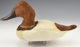 Canvasback hen decoy unsigned