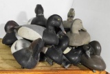 (11) Wingsetter plastic decoys bluebills and