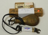Herter’s Self Blowing Predator Call, brass