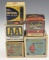 (5) Vintage shotshell boxes (boxes only) (4)