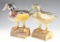 Pair of Ducks Unlimited full body standing Wood