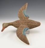 Judson Budd, Chincoteague, VA carved flying black