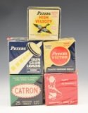 (5) Vintage shotshell boxes: (2) Peters 16 gauge,
