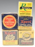 (5) Vintage Shot Shell boxes: Victor Peters,