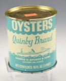 George D. Spence and Sons Quinby Brand Oysters