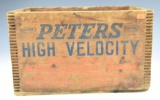 Peters Cartridge Co. Peters High Velocity wooden