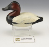 Tom Green Miniature carved Canvasback drake