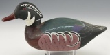 Hand carved ½ size wood duck drake unsigned