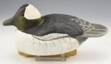 Edgar “Eggie” Canman Bufflehead drake decoy