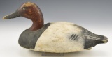 Wildfowler Decoy Co. Canvasback drake branded