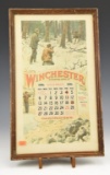 Framed Winchester Repeating Arms Co. 1896