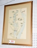 Framed print of Chesapeake  Bay S/N Myrna McGrath