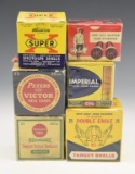 (6) Vintage shotshell boxes (boxes only) by