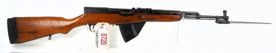 MANUFACTURER/IMP BY: Chinese/Imp By Samco, MODEL: SKS, ACTION TYPE: Semi Auto Rifle, CALIBER/GA
