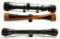 Lot #2103 - (3) rifle scopes: Bushnell 4 x 32mm, Tasco 3 x 9 x 40mm, (1) unmarked