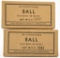 Lot #2299 - (2) boxes of USGI Olin  Caliber .45 Ball M1911 ammo (approx 100 rounds total)	
