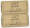Lot #2301 - (2) boxes of Remington Arms Co. Caliber .45 Ball M1911 ammo (approx 100 rounds total)	