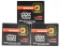 Lot #2309 - (3) boxes of Winchester Black Talon 9mm luger 147 grain ammo (approx 60 rounds total)	