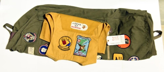 Lot #2055 - U.S. Air Force Vietnam Era Fighter Pilot Gear Carry Bag belonging to Air Force Lieu