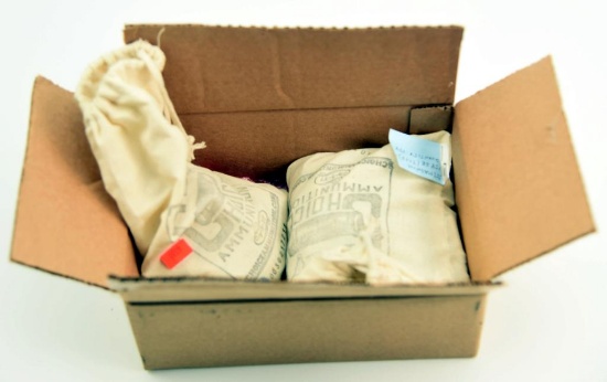 Lot #2057 - (2) bags of 158 grain 357 magnum ammo approximately 250 rounds total