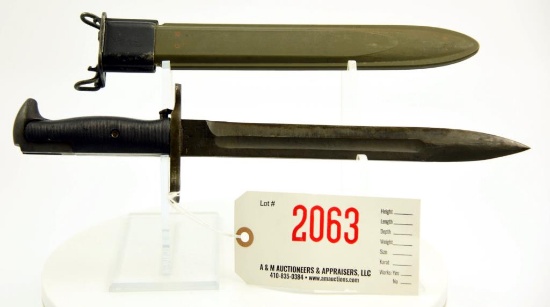 Lot #2063 - U.S. M1 Garand Bayonet 16 ½”