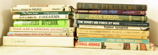 Lot #2096 - Large Qty of Firearm Related books to include but not limited to: U.S. Firearms, Sm