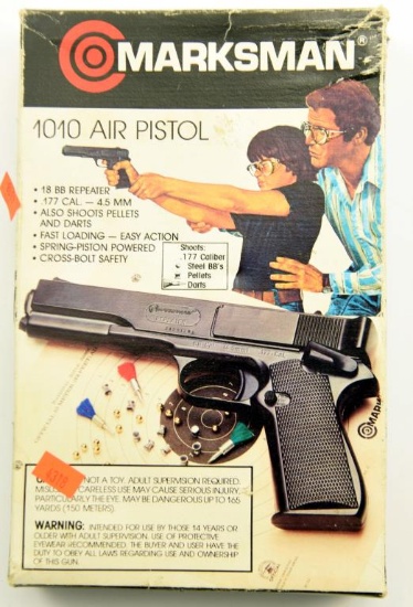 Lot #2105 - Marksman model 1010 Air Pistol in original box