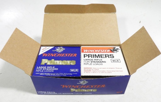 Lot #2129 - (1) full box of Winchester Large Pistol for Standard and Magnum load primers (approx.