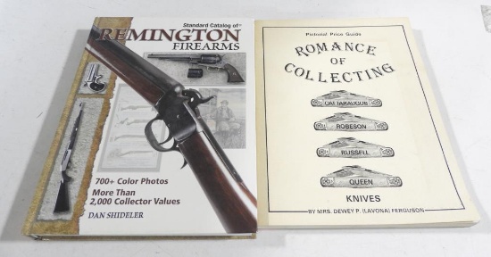 Lot #2204 - Standard Catalog of Remington Firearms and Pictorial Guide Romance of Collecting