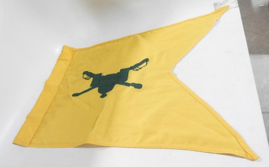 Lot #2217 - Original 1991 Job Well Done US Troop Kuwait poster, Yellow US Army Armor Branch
