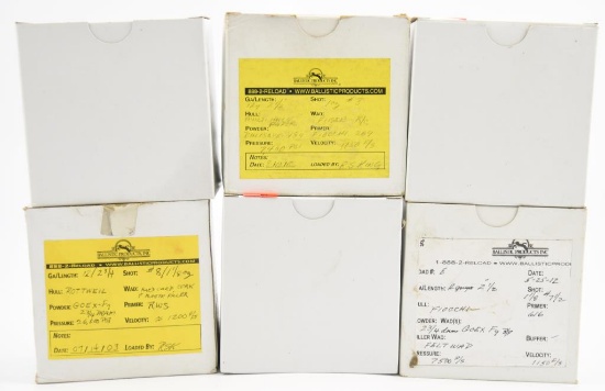 Lot #2267 - (6) boxes of 12 gauge 2 ½” black powder reloads 7 ½ shot (RELOADS)